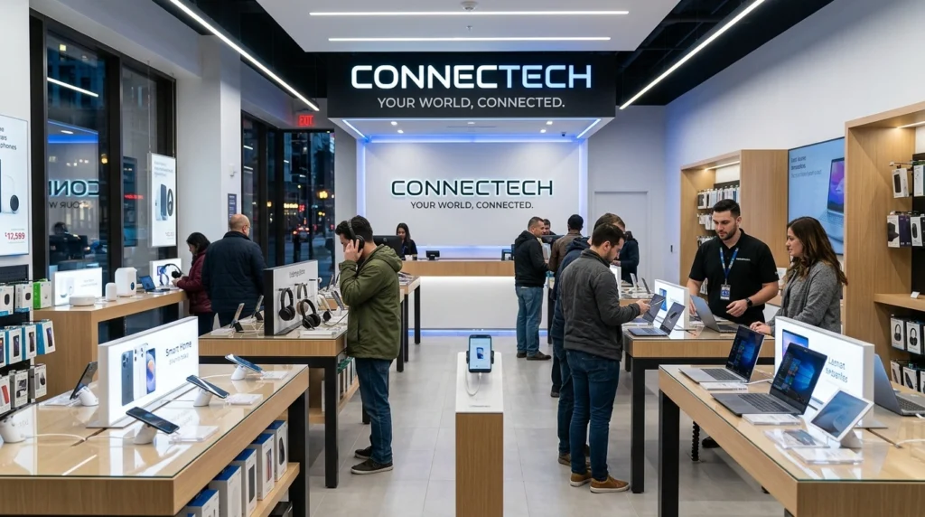 tech store slogan