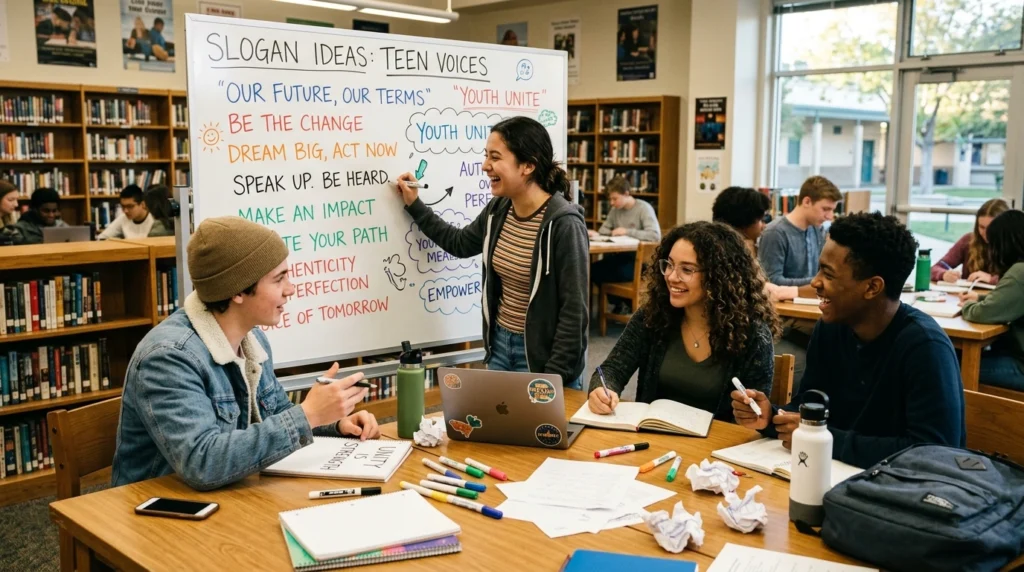 teen slogan ideas