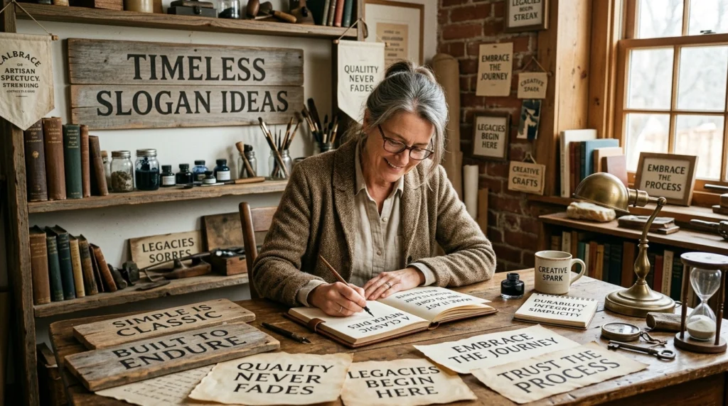 timeless slogan ideas