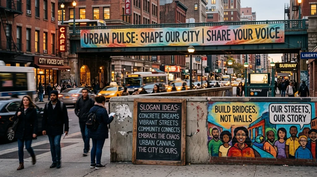 urban slogan ideas
