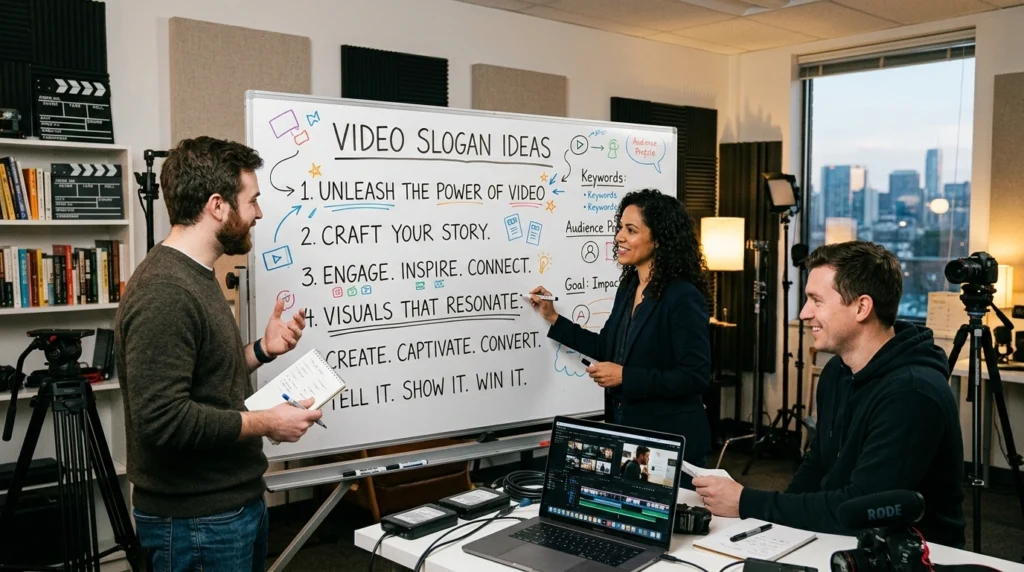 video slogan ideas