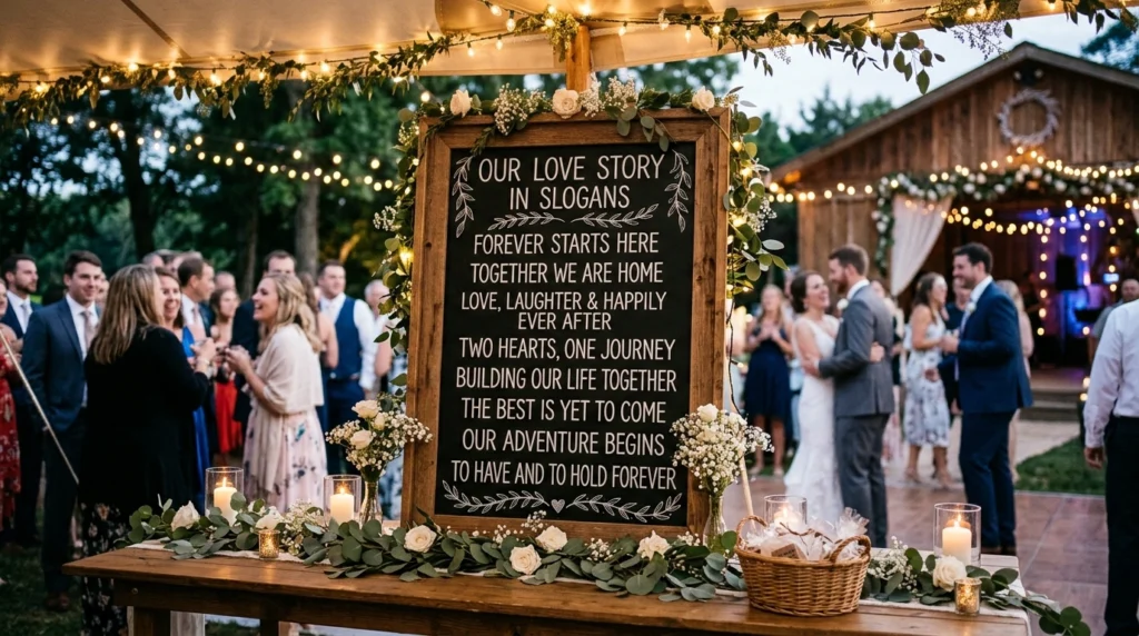 wedding slogan ideas