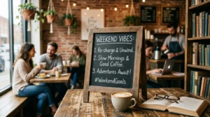 weekend slogan ideas