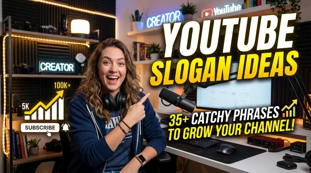 youtube slogan ideas